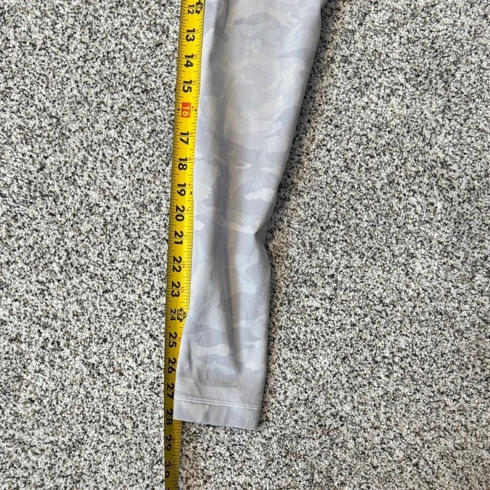 Lululemon Gray Camouflage Leggings